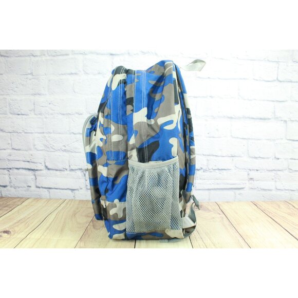 LL Bean Big Kids Deluxe Book Pack 37L School Backpack Camo Print - Picture 2 of 13